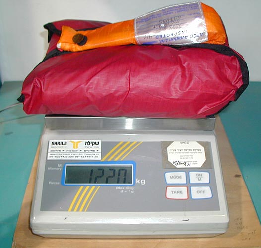 Apco Mayday 16 SLT weigh-in