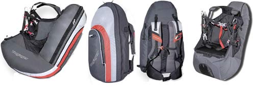 Woody Valley Voyager reversible paragliding harness