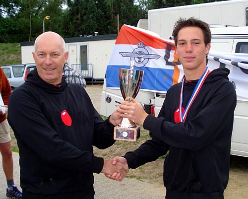 Hans and 17-year-old Chavert ter Maat