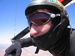 Jonny Durand jnr, winner of the 2008 Canungra Classic hang gliding competition Jonny Durand jnr, winner of the 2008 Canungra Classic hang gliding competition