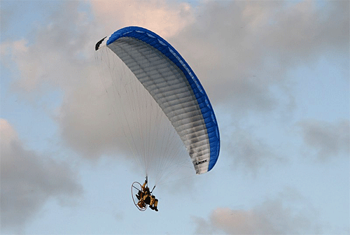dudek-plus-1 Dudek's Plus intermediate paraglider is also suitable for paramotor use
