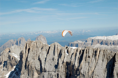 Thomas de Dorlodot and Ramon Morillas prepare for the 2009 red Bull X-Alps race by flying the entire route by paramotor Thomas de Dorlodot and Ramon Morillas prepare for the 2009 red Bull X-Alps race by flying the entire route by paramotor