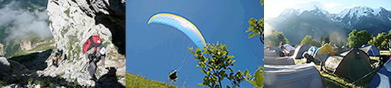 Crossfly paragliding hike and fly race poster Crossfly paragliding hike and fly race poster