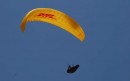 Micky Von Wachter in flight.