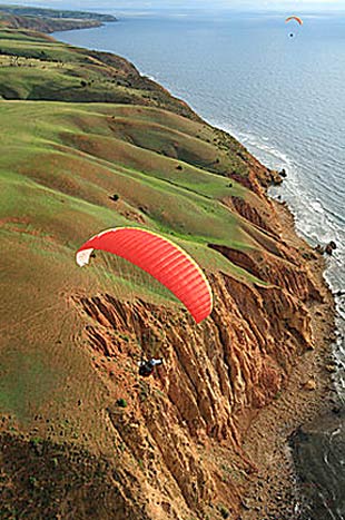 'And the cliffs matched on'. Kym Fielke