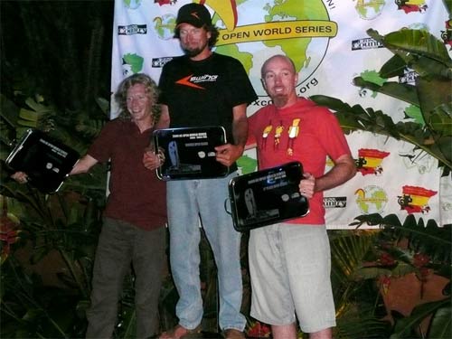 Brazilian XCOpen podium, October 2009