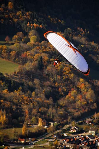 ITV's tandem mini wing, the Awak. Photo: Michaël Regnier, ITV
