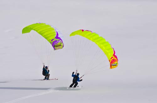 Gin Nano 2010 'discovery' speedriding paraglider