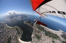 Hang gliding over Rio de Janeiro. Photo: Nene Rotor