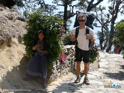 Himalayan-Odyssey-Antoine-trek Himalayan Odyssey: Antoine Laurens enjpying a bivouac trek