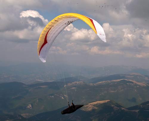 Gin Boomerang 7 competition paraglider