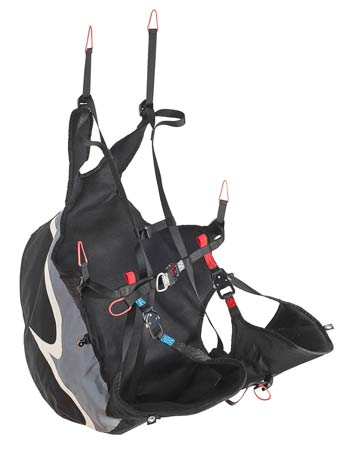 U-Turn IQ3 reversible paragliding harness