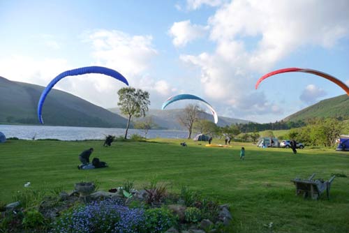 BP Cup Borders round, campsite ground-handling competition
