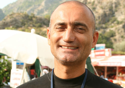 Kadri Tuglu, stepping down after 10 years at the helm of the Olu Deniz Air Games. Photo: Ed Ewing