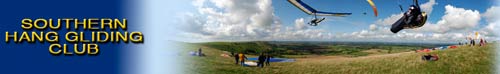 Southern-club-banner Southern hang gliding & paragliding club banner
