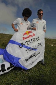 pal-takats-gabor-kesi-paraglider-pilots-web Pal Takats and Gabor Kesi before performing the Infinite Tumble on a U-Turn Thriller paraglider