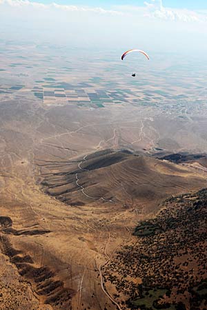Mads-airborne-over-the-Turkish-landscape. Mads airborne over the Turkish landscape. Photo: Olivier Laugero