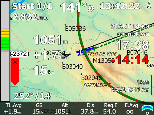Version 2.0 is available now for the LK8000 flight computer