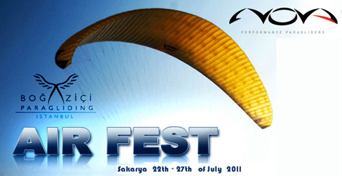 Bogazici Air Festival paragliding festival in Turkey