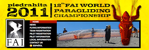 Piedrahita World Paragliding Championships 2011