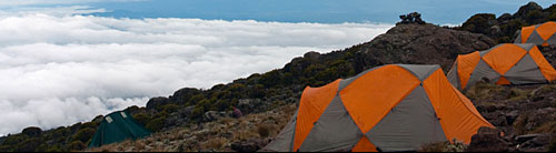 High camp on Kilimanjaro. Photo: www.kili20twelve.com High camp on Kilimanjaro. Photo: www.kili20twelve.com