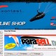Parasell used paragliding equipment intermediary