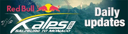 Red Bull X-Alps 2011 daily updates