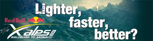 Red Bull X-Alps 2011: Lighter, faster, better?