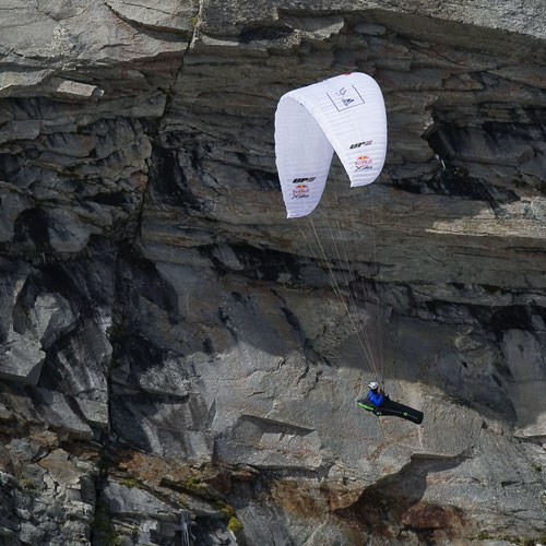 Toma Coconea on track for the Matterhorn on 25 July 2011. Photo: Red Bull X-Alps 