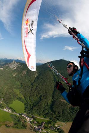 Paragliders used in the 2011 red Bull XAlps ra emuch more bladeshaped and