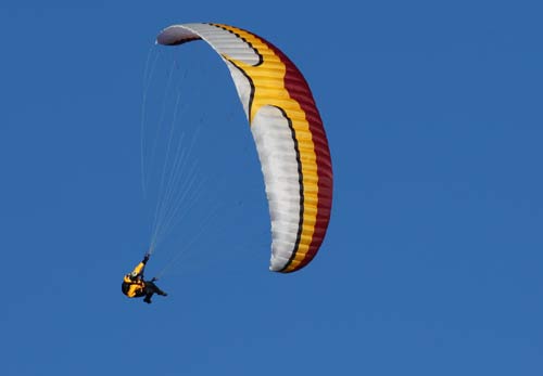 Team 5's new EN A paraglider, the Green b