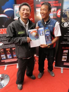 Babu and Lakhpa, Everest pilots, check out their photos in Cross Country mag
