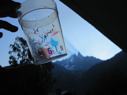 Some of the special edition reusable cups at the Coupe Icare this year were in memory of Xavier Murillo Some of the special edition reusable cups at the Coupe Icare this year were in memory of Xavier Murillo