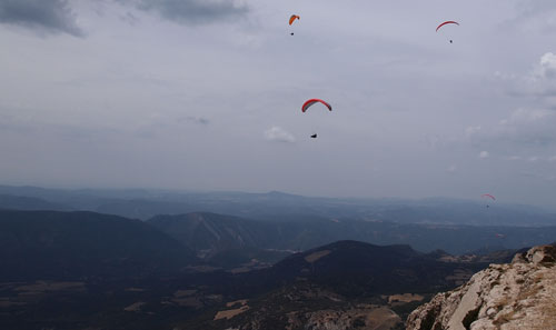 In the air at Ager In the air at Ager