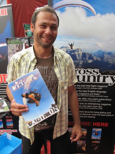 Photographer and Nova test pilot Mario Eder Photographer and Nova test pilot Mario Eder