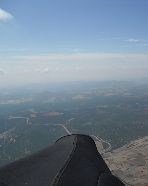 On glide above the Ager Valley On glide above the Ager Valley