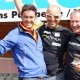 The Pre-Europeans podium: David Gallarte (2nd), Kean-Marc Caron (1st), Andreas Malecki (3rd)
