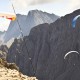 Paragliding at the Red Bull Dolomitenmann 2011