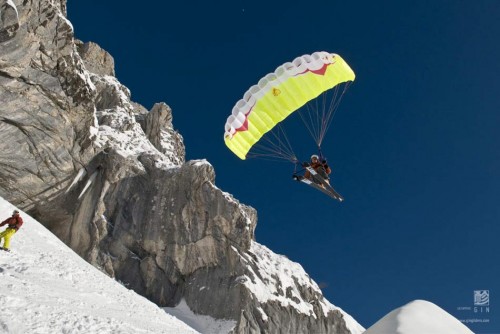 Gin's Nano 2012 speedriding wing for beginners and intermediate riders
