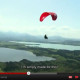 Lena Kruckenberg learning to paraglide