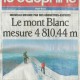 Mont Blanc is 4810m