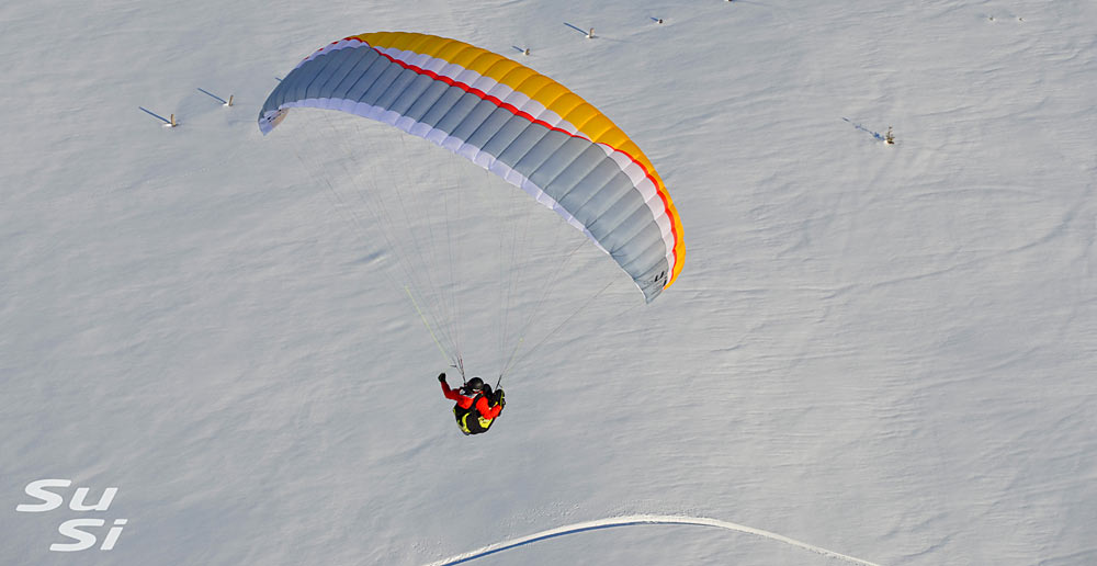 SuSi is AirDesign's new multi-purpose mini paraglider