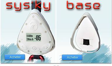 Syride's Sys'ky paraglider flight logger Syride's Sys'ky paraglider flight logger
