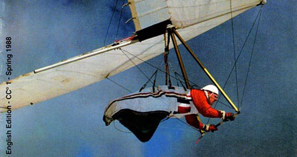 Lift off ... part of the cover from issue 1, spring 1988