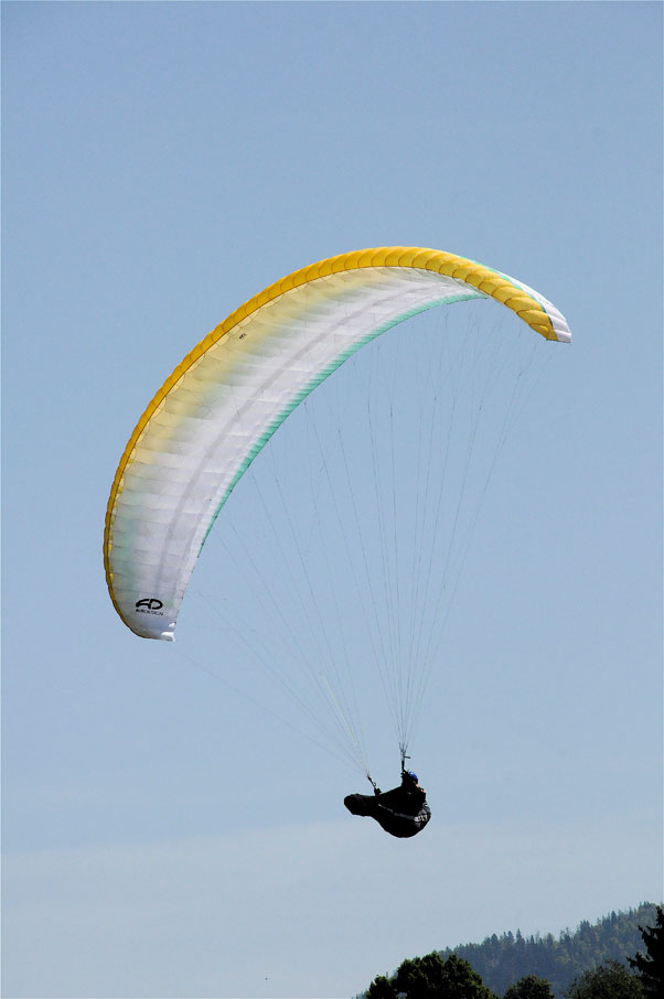 Air Design's Volt, aimed at Sports class cross country pilots Air Design's Volt, aimed at Sports class cross country pilots