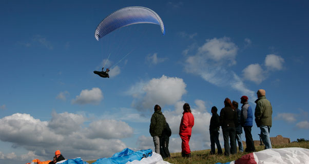Air Design's Volt in full flight. Photo: Hugh Miller