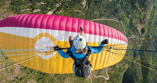 Forever Young: Felix Wolk flies Castejon de Sos, Spain Forever Young: Felix Wolk flies Castejon de Sos, Spain