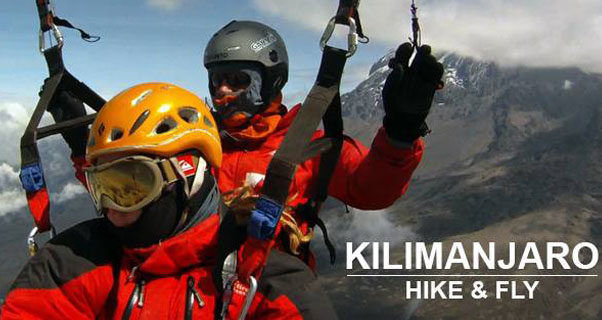 Hike-and-fly from Kilimanjaro in October 2016 Hike-and-fly from Kilimanjaro in October 2016