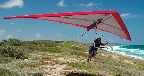 Airborne F2-T hang glider for nanotrikes Airborne F2-T hang glider for nanotrikes