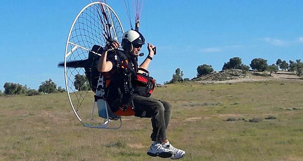 Dron: new paramotor frame from Airfer Dron: new paramotor frame from Airfer